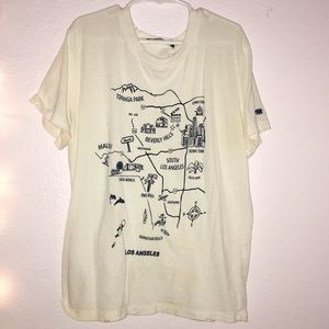white LA map top